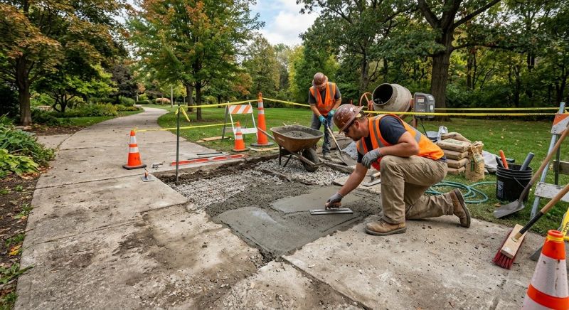 Concrete Pathway Repair in Corpus Christi, TX