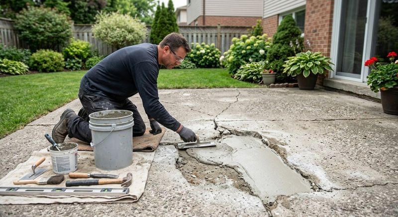 Pool Patio Repair in West Des Moines, IA