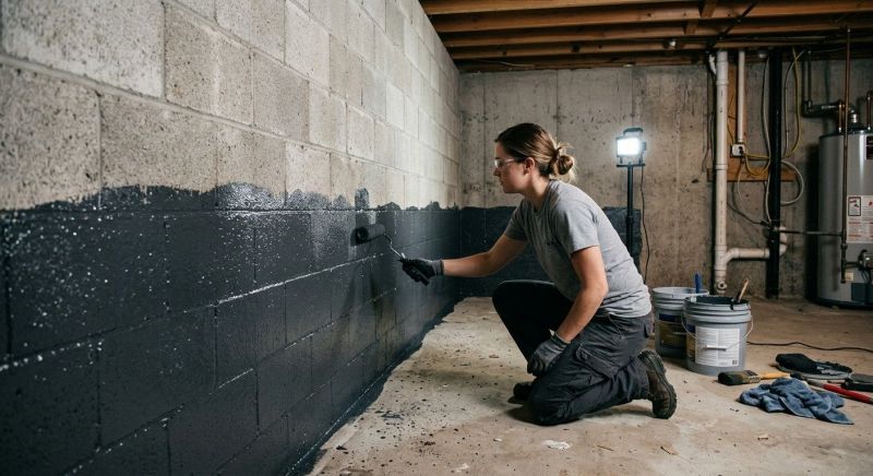Basement Walls Waterproofing in Columbus, OH