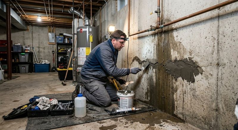 Basement Walls Waterproofing in Birmingham, AL