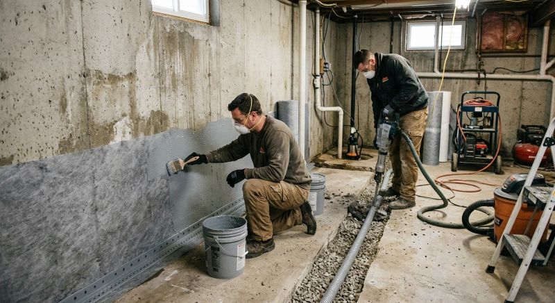 Cellar Waterproofing in Montgomery, AL