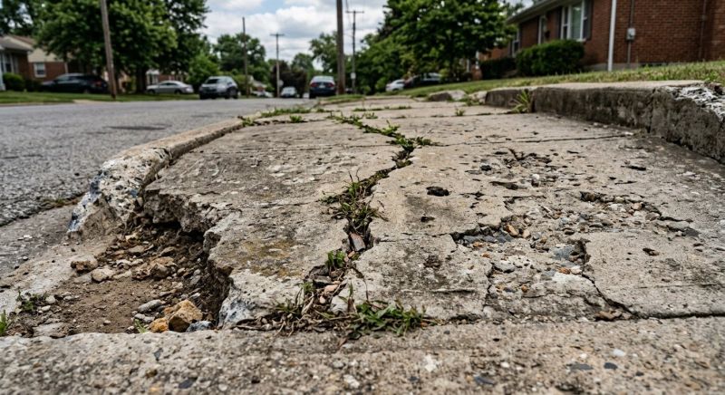 Chipped Concrete Repair in West Des Moines, IA