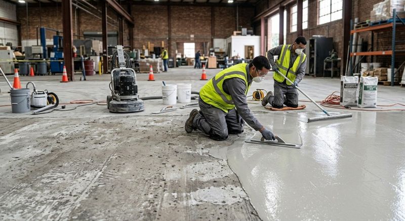Concrete Floor Resurfacing in Corpus Christi, TX
