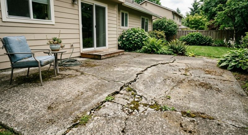 Concrete Patio Repair in Albany, NY