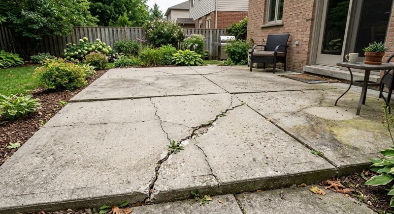 Concrete Patio Repair in Des Moines, IA