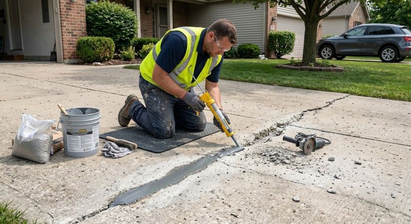 Concrete Slab Repair in West Des Moines, IA