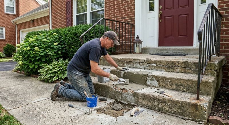Concrete Stairs Repair in Miami Dade County, FL