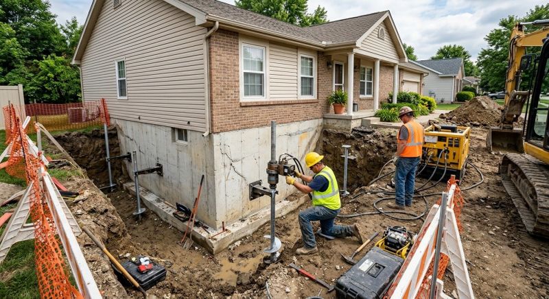 Emergency Foundation Repair in Columbus, OH