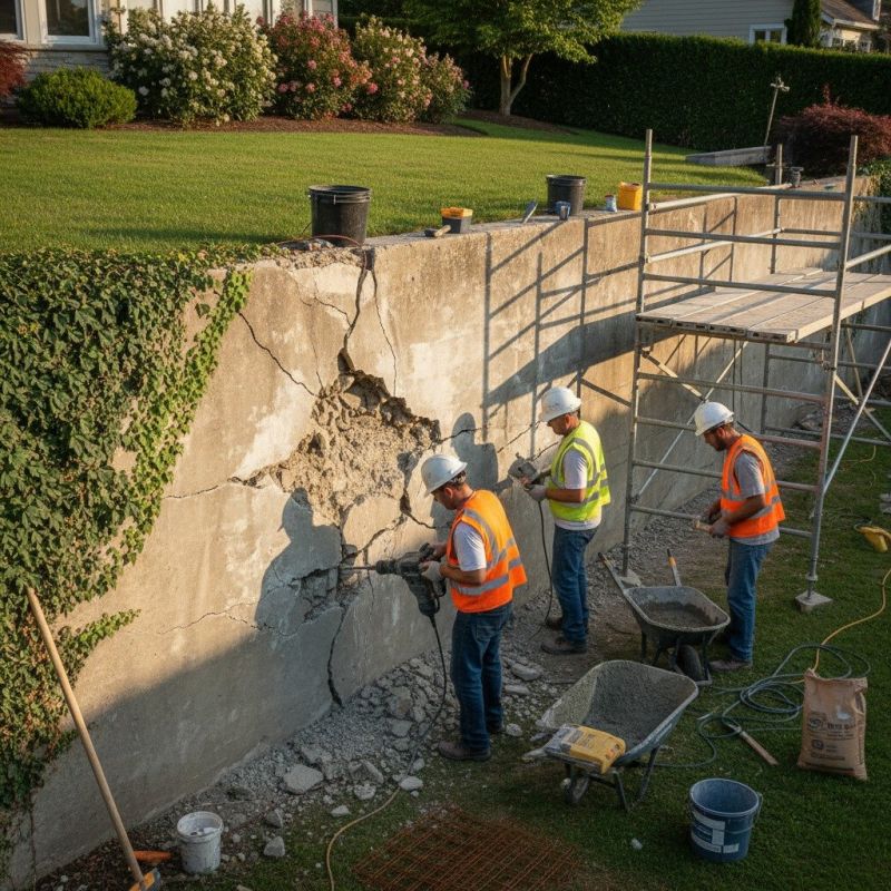 Foundation Wall Crack Repair in Corpus Christi, TX
