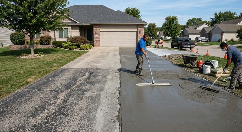 Garage Concrete Resurfacing in Corpus Christi, TX