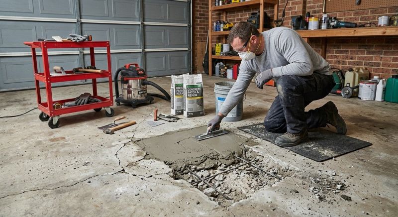 Garage Floor Repair in West Des Moines, IA
