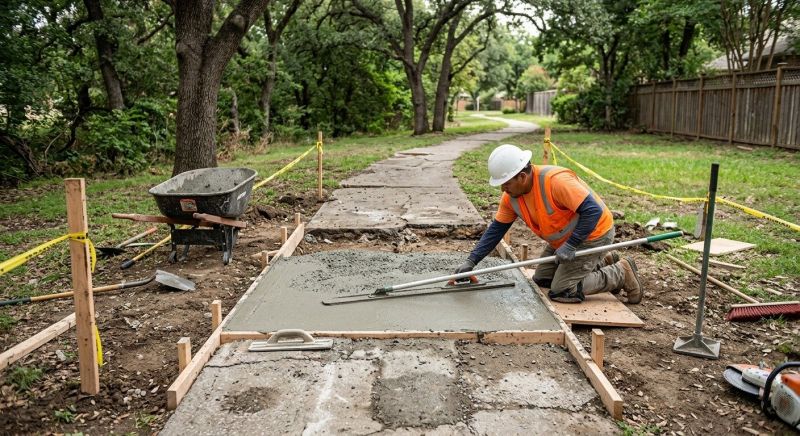 Pathway Repair in Des Moines, IA