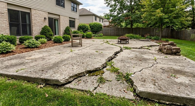Patio Concrete Repair in Miami Dade County, FL
