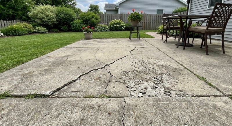 Patio Slab Repair in Albany, NY