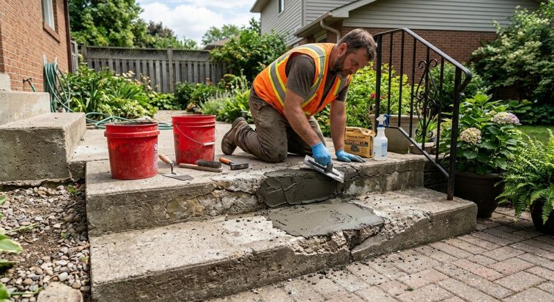 Patio Stairs Repair in Corpus Christi, TX