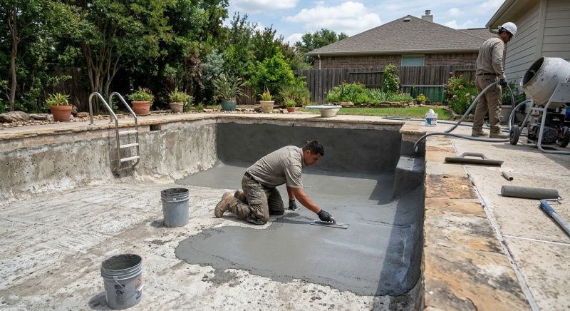 Pool Slab Repair in Corpus Christi, TX
