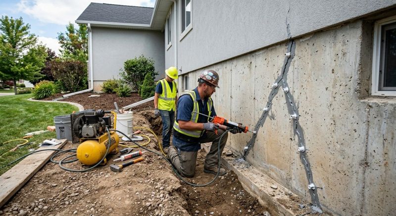 Residential Foundation Repair in Columbus, OH