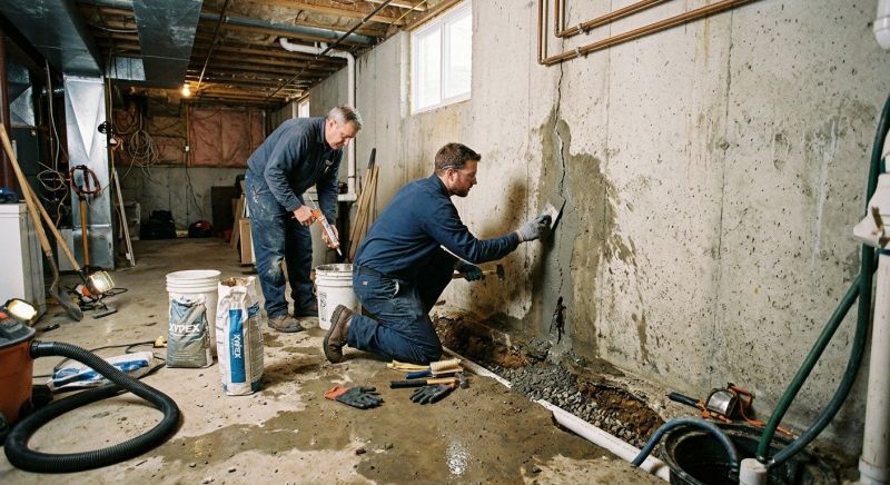Wet Basement Repair in Montgomery, AL